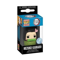 Pop Animation Demon Slayer - Keychain - Nezuko in Basket